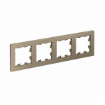 Рамка 4гн шампань AtlasDesign Systeme Electric (1/5)