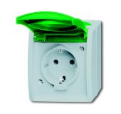 Розетка ABB Ocean 1-мест. в сборе с корпусом с З/К откр. уст-ки16А 220-250В с крышкой IP44 сине-зелён. Розетка ABB Ocean 1-мест. в сборе с корпусом с З/К откр. уст-ки16А 220-250В с крышкой IP44 сине-зелён.