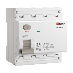 УЗО  4P 25А 100мА AC эл-мех 6кА ВД-100N (S) EKF PROXIMA