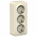 Розетка 3гн с З/К шторки о/у молочный изол.пласт. 16А IP20 Blanca Schneider Electric Розетка 3гн с З/К шторки о/у молочный изол.пласт. 16А IP20 Blanca Schneider Electric