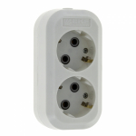 Колодка 2гн с З/К белая 16А Эксперт EKF PROxima (1/100) Колодка 2гн с З/К белая 16А Эксперт EKF PROxima (1/100)