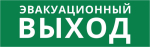 Пиктограмма ДСО-101-IP65-Н "Эвакуационный Выход" Пиктограмма ДСО-101-IP65-Н "Эвакуационный Выход"