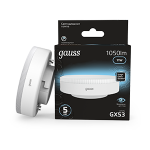 Лампа светодиод 11Вт таблетка GX53 4100К 1050Лм Gauss Black (1/20)