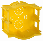 Коробка С3 уст. d68x45мм для тв. стен (сборн., проходн.) IEK СНЯТО