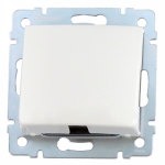 Вывод кабеля с/у белый механизм Valena Legrand (1/10/100) Вывод кабеля с/у белый механизм Valena Legrand (1/10/100)