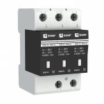 Ограничитель импульсных напряжений ОПВ 3Р 5кА D 275В с сигн EKF PROxima Ограничитель импульсных напряжений ОПВ 3Р 5кА D 275В с сигн EKF PROxima