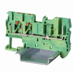 Клемма заземляющая 1уровней 60.5мм на DIN-рейку ширина ячейки5.2 без торцевой изолирующей пластины DKC (ДКС) Клемма заземляющая 1уровней 60.5мм на DIN-рейку ширина ячейки5.2 без торцевой изолирующей пластины DKC (ДКС)