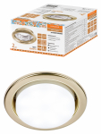 Светильник встраиваемый СВ 01-08 GX53 220 В 50 Гц, золото, 2 шт/уп, Народный Светильник встраиваемый СВ 01-08 GX53 220 В 50 Гц, золото, 2 шт/уп, Народный
