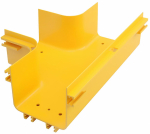 T-соединитель горизонтальный оптического лотка 120мм ITK (10)