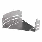 Угол д/листового кабель.лотка регулируемый горизонтальн. без соединит. разъема сталь светло-серый ПРОМРУКАВ Угол д/листового кабель.лотка регулируемый горизонтальн. без соединит. разъема сталь светло-серый ПРОМРУКАВ