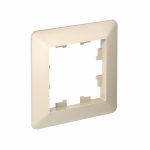 Рамка 1гн бежевый/дымчатый белый AtlasDesign AIR Systeme Electric (1/10)