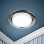 Светильник встраив под лампу GX53 хром KL35 CН-10 ЭРА (10/100) Светильник встраив под лампу GX53 хром KL35 CН-10 ЭРА (10/100)