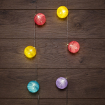 Тайские фонарики «Фейерверк» 1,5 м, прозрачный ПВХ, 10 LED, теплый белый, питание 2 х АА (батарейки не в комплекте) Тайские фонарики «Фейерверк» 1,5 м, прозрачный ПВХ, 10 LED, теплый белый, питание 2 х АА (батарейки не в комплекте)