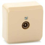 Розетка 1гн ТВ о/у крем IP20 Этюд Systeme Electric (1/25/120) Розетка 1гн ТВ о/у крем IP20 Этюд Systeme Electric (1/25/120)