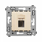 Накладка/вставка HDMI с/у пластик бежевый DKC Avanti Накладка/вставка HDMI с/у пластик бежевый DKC Avanti