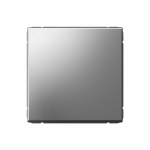 Выключатель 1кл с/у сталь механизм быстрозажим ArtGallery Systeme Electric (1/10/20)