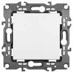 Выключатель ЭРА Серия 12 12-1101-01М , 10АХ-250В, белый матовый Выключатель ЭРА Серия 12 12-1101-01М , 10АХ-250В, белый матовый