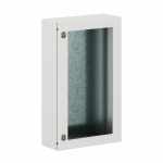 Корпус распред. шкафа 1двер. сталь серый 600мм 1000мм 250мм с монтажной платой IP66 DKC