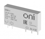 Реле ультратонкое OSR 1C 24В DC ONI Реле ультратонкое OSR 1C 24В DC ONI
