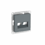 ATLASDESIGN НАКЛАДКА двойная для информационных функций типа Keystone, ГРИФЕЛЬ