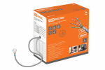 Кабель витая пара F/UTP Cat 5e 4х2х24AWG (305м) solid, ПВХ, серый TDM Кабель витая пара F/UTP Cat 5e 4х2х24AWG (305м) solid, ПВХ, серый TDM