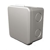 Коробка разветвительная С3В100 евро о/у сер без отв (3 муфты) 100х100х55 IP54 GUSI ELECTRIC (1/81)