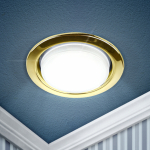 Светильник встраив под лампу GX53 13Вт золото 220В KL35 GD-10 ЭРА (10/100) Светильник встраив под лампу GX53 13Вт золото 220В KL35 GD-10 ЭРА (10/100)