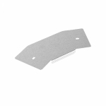 Крышка угла горизонтального 45 градусов Профи HDZ 100 (1,0 мм) Промрукав