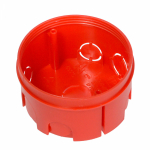 Коробка для скрытого монтажа 76x42 под штукатурку пластик с крышкой ip20 ПРОМРУКАВ