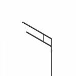 Кронштейн OXOR-SG2-1300x76-L1500 BLACK (Arlight, Сталь) Кронштейн OXOR-SG2-1300x76-L1500 BLACK (Arlight, Сталь)