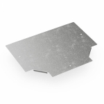 Крышка на тройник для кабельного лотка 325.2мм сталь оцинкованная горячее цинкование ПРОМРУКАВ Без серии