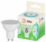 Лампочка светодиодная ЭРА GREEN LINE LED MR16-6W-840-GU10 GL GU10 6 Вт софит яркий белый свет Лампочка светодиодная ЭРА GREEN LINE LED MR16-6W-840-GU10 GL GU10 6 Вт софит яркий белый свет