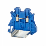 Клемма на 2 пров. (0,14-2,5мм) двухуровневая винтовой зажим синяя DKC (1/60)