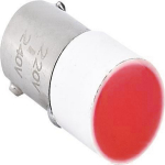 Лампа BA9s для NP2, красная, AC/DC24В (LED)  CHINT (1)