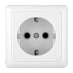 Розетка 1гн с З/К о/у белый 16А IP20 Хит Systeme Electric  (1/132)