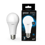 Лампа светодиод 22Вт груша А70 Е27 6500К 2000Лм матовая Gauss Black (1/10/50) Лампа светодиод 22Вт груша А70 Е27 6500К 2000Лм матовая Gauss Black (1/10/50)