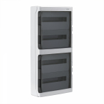 Корпус распред. шкафа 2двер. пластик серый 426мм 903мм 159мм с монтажной платой IP65 DKC