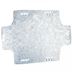 Монтажная пластина из оцинк. стали 206х164х1,5мм, для коробок 240х190мм ДКС Монтажная пластина из оцинк. стали 206х164х1,5мм, для коробок 240х190мм ДКС