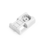 Монтажное основание для кабельных стяжек, пластик белый диаметр монтажного отверстия 3.15мм Fortisflex