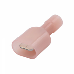 Наконечник плоский полностью изолир. (вилка) 0,25-1,5 кв.мм6,3х0,8 мм (РППИ-П)