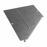 Крышка переходника левого Стандарт INOX (AISI 304) 600х300 Промрукав Крышка переходника левого Стандарт INOX (AISI 304) 600х300 Промрукав