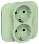 FLITE Роз. 2-я с з/к без з/ш 16А РС12-0-А-ФлФ фис. IEK