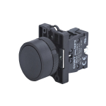 Кнопка управления NP2-EA22 без подсветки черная 1НЗ, IP40  CHINT (1)