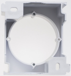 Расширение коробки о/у алюминий Glossa Systeme Electric