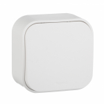 Кнопка 1кл о/у белый без фиксации IP20 Quteo Legrand (1/20) Кнопка 1кл о/у белый без фиксации IP20 Quteo Legrand (1/20)