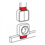 Адаптер QUTEO к/к 15x10 METRA Legrand (1/10) Адаптер QUTEO к/к 15x10 METRA Legrand (1/10)