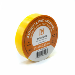 Лента изоляционная 20м желтая ПРОМРУКАВ