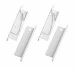 Набор заглушек ЭРА 6814-3 для профиля 6814 2шт глухие 2шт с отверстием Набор заглушек ЭРА 6814-3 для профиля 6814 2шт глухие 2шт с отверстием