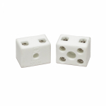 Клеммная колодка 24.5мм 2x2 32А 1000В белый ПРОМРУКАВ