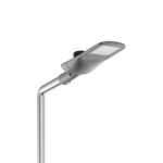 Светодиодный светильник VARTON уличный Tornado Parking крепление на консоль 40 Вт 4000 K 1..10V NEMA RAL7045 серый муар